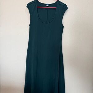 Old Navy Dark Green Midi Dress